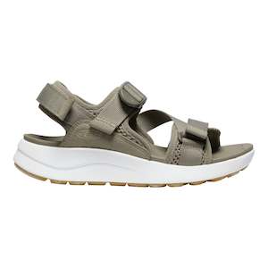 Footwear: Women's Elle Sport Backstrap Sandal Brindle/Star White