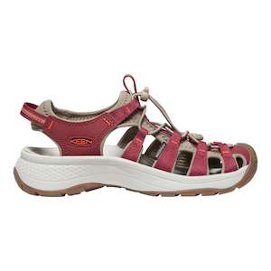 Footwear: Women's Astoria West Sandal Merlot/Scarlet Ibis