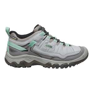 Footwear: Women's Targhee IV Waterproof Hiking Shoe Alloy/Granite Green