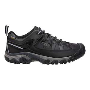 Footwear: Men's Targhee Exp Waterproof Shoe Black/Steel Grey