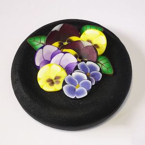 Pansies Lid