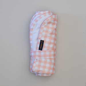 Kekoa Premium | Quilted Change Mat - Pink Gingham