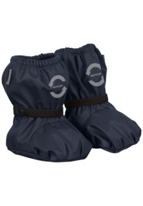 Mikk-Line | Rainwear Footies with Fleece Blue Nights