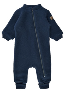 Baby wear: Mikk-Line | Brushed Wool Suit Blue Nights