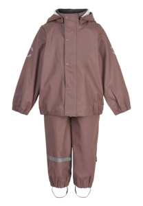 Baby wear: Mikk-Line | Rainwear Separates Burlwood