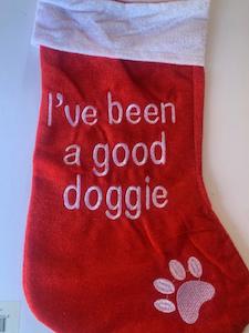 Doggie Christmas Stocking