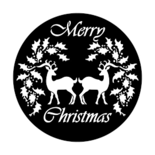 Rental of theatrical equipment: ME-4238 Christmas Reindeer Metal Gobo