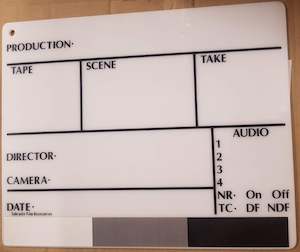 Rental of theatrical equipment: Sobrante PVS Pro Video Slate Insert Large