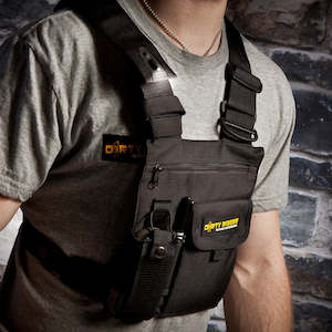 Dirty Rigger LED Chest Rig Radio Pouch