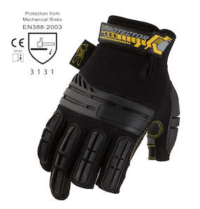 Rental of theatrical equipment: Dirty Rigger Protector™ Framer 2.0 Heavy Duty Rigger Glove