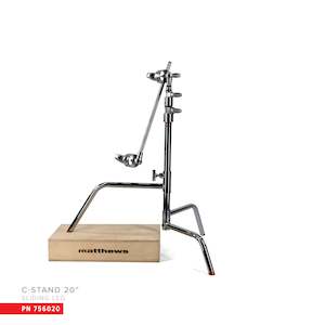 Matthews 20" C-Stand W/Sliding Leg Includes Grip Head & Arm