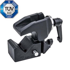 Rental of theatrical equipment: KUPO Super Convi. Clamp With Ratcheted Handle (Black)