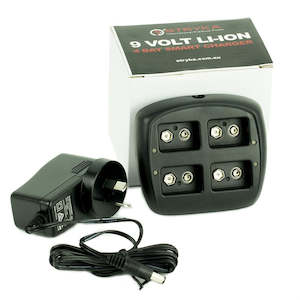 Rental of theatrical equipment: Stryka 4 Bank R/C 9V Smart Charger