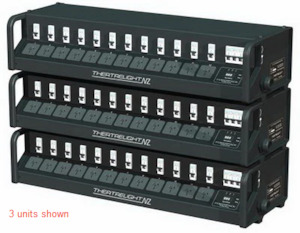 Rental of theatrical equipment: Theatrelight PowerPack Dimmer Rack 12x13a