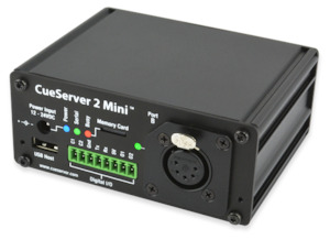 Rental of theatrical equipment: CueServer 2 Mini