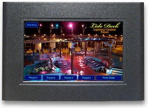 Rental of theatrical equipment: CueTouch LCD Touchscreen