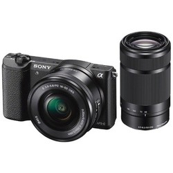 Sony A5100 mirrorless with sony 16-50mm and 55-210mm