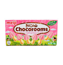 Meiji Chocorooms Strawberry 36g