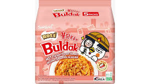 Samyang Buldak Rose Ramen 140g X 5pk