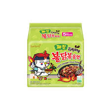 Samyang Jajang Buldak Black Bean Noodles 140g x 5pk