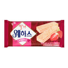 Haitai Strawberry Wafer 50g