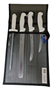 Products: Fishing Knife Pack / White Handle - Kentmaster New Zealand