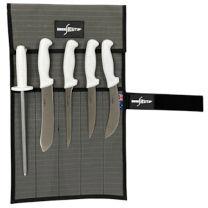 All Purpose knife package / white handle / 6pc - Kentmaster New Zealand