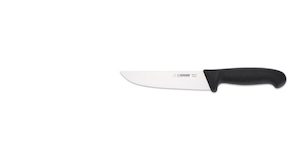 Butcher Knife, 16cm - Giesser, Black Handle (4005 16) - Kentmaster New Zealand