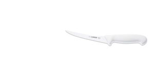 Boning Knife, 15cm Stiff Giesser- White Handle (2515 15w) - Kentmaster New Zealand