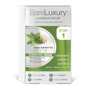 Morgan Taylor BareLuxury Detox Ginger & Green Tea 4PK