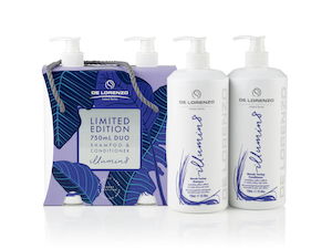 Hairdressing: De Lorenzo Instant Illumin8 Shampoo and Conditioner 750ml Duo Pack