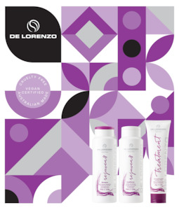 Hairdressing: DeLorenzo Protect and Repair Trio Gift Set