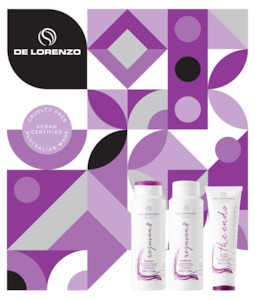 Hairdressing: DeLorenzo Protect and Seal Trio Gift Set