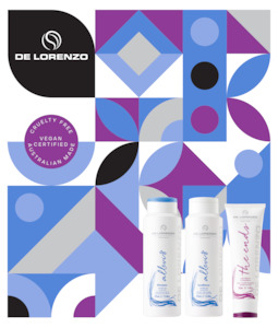 Hairdressing: DeLorenzo Smooth and Seal Trio Gift Set