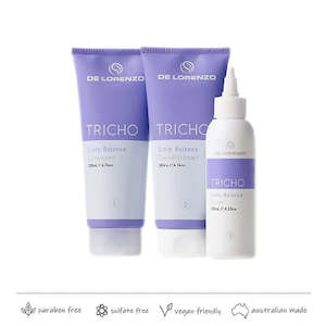 De Lorenzo Tricho Dry Scalp Balance PACK Purpel