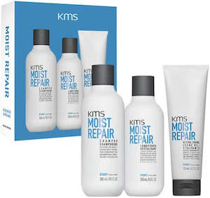 Hairdressing: KMS Moist Repair + Revival Creme Trio Gift Pack