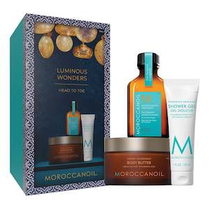 Hairdressing: Moroccanoil Luminous Wonders Trio Gift Pack