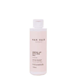 Hairdressing: NAK Hair Amped Up Styling Gel 150ml