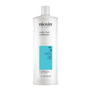 Nioxin System 3 Scalp + Hair Thickening Conditioner for Damaged Hair with Light …