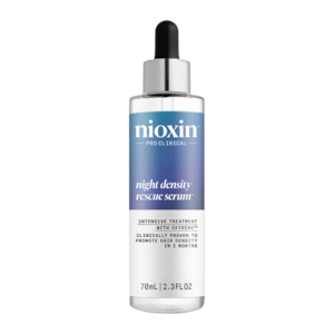 Hairdressing: Nioxin Night Density Rescue Serum 70ml