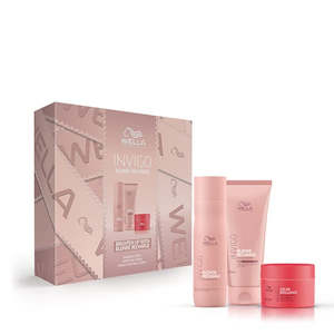 Wella Invigo Cool Blonde Recharge Trio Gift Pack