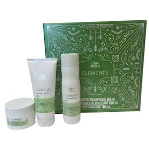 Hairdressing: Wella Elements TRIO Gift Pack