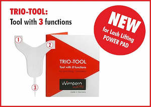 Hairdressing: Wimpernwelle Trio Tool for Lash Lifting