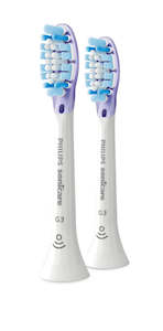 Philips Sonicare G3 Premium Gum Care standard brush heads, White 2 pack