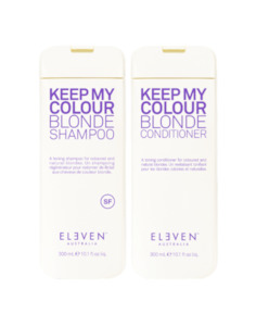 Hairdressing: Eleven Australia Keep My Colour Blonde Shampoo & Conditioner Bundle