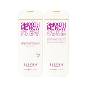 Eleven Australia Smooth Me Now Anti Frizz Shampoo & Conditioner 300ml Bundle