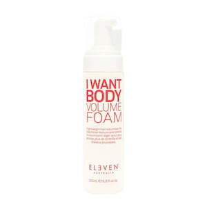 Hairdressing: Eleven Australia I Want Body Volume Foam 200ml