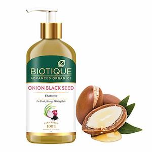 Hairdressing: Biotique Advanced Organics Onion Black Seed Shampoo 300 ml