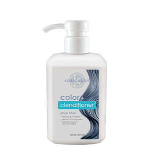 Keracolor Color + Clenditioner 355ml - SILVER BLUE