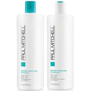 Paul Mitchell Instant Moisture Shampoo & Conditioner 1000ml Duo